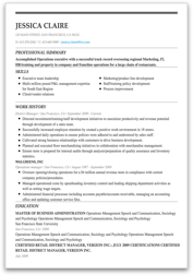 Academic Advisor resume example