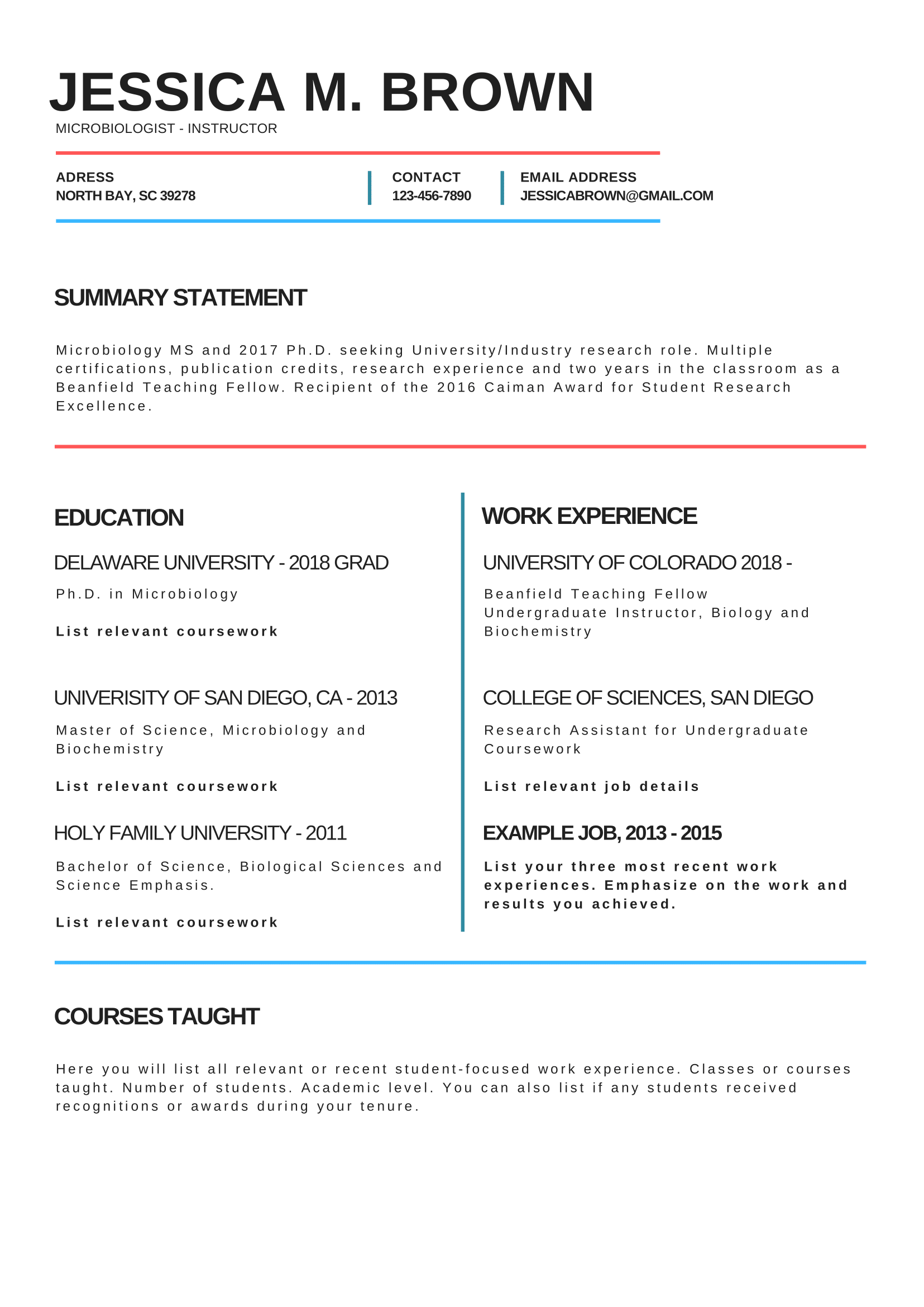 Cv Templates Resume Builder With Examples And Templates