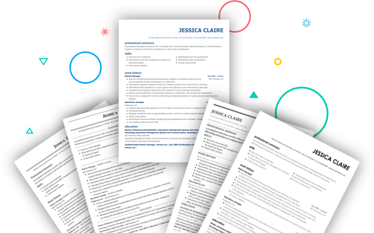 Image of 5 resume examples Slider Image 3