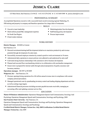 Refined Resume Template Image